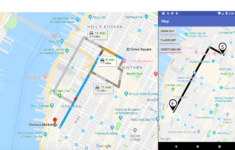 Android Google Maps Simple Usage Google Directions API