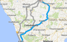 Driving Direction Between Two Locations In Android