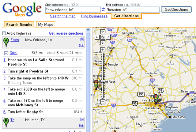 Google Maps Get Directions Free Download And Printable Description 1 