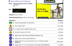 Having To Print Out The Mapquest Directions When Going To New Places