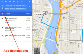 Google Directions Driving Directions Free